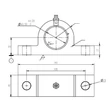 Kép 3/5 - Munkahenger tartó 40mm