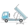 Kép 2/13 - 1250 mm 5 tagos billencs szett 3 oldalra billentéshez 8t